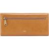 image:imageHOBO Jill Leather Large Trifold Wallet with Classic Aesthetic Cardholder Cash Organizer Slip Pockets and Zip Pocket Security Natural
