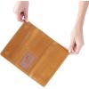 image:imageHOBO Jill Leather Large Trifold Wallet with Classic Aesthetic Cardholder Cash Organizer Slip Pockets and Zip Pocket Security Natural