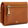 image:imageHOBO Jill Mini Wallet for Women  Leather Construction with Snap Closure Polyester Lining Classy and Elegant Look Truffle One Size One Size