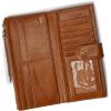 image:imageHOBO Max Continental Wallet for Women  WellStructured Silhouette with Multiple Pockets Card Slots and Cotton Lining Truffle One Size One Size