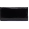 image:imageHOBO Rachel Leather Trifold Continental Wallet has a VintageInspired Aesthetic Frame Closure Money Slot Card Organizer Slip Pocket and Small Mirror Black