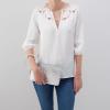 image:imageHOBO Sable Leather Wristlet Clutch with Circular Handle Zippered Closure Credit Card Organizer amp Interior Zip Pocket Silver