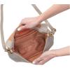 image:imageHOBO Womens Fern Foldover MessengerTaupe