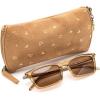 image:imageHOBO Womens Spark Double Eyeglass CaseWhiskey