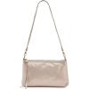 image:imageHOBO Darcy Leather Convertible 3in1 Crossbody Bag with Removable amp Adjustable Strap Exterior Phone Slip PocketSand Shimmer