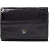 image:imageHOBO Jill Mini Wallet for Women  Leather Construction with Snap Closure Polyester Lining Classy and Elegant Look Black One Size One Size