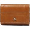 image:imageHOBO Jill Mini Wallet for Women  Leather Construction with Snap Closure Polyester Lining Classy and Elegant Look Truffle One Size One Size