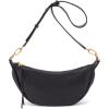 image:imageHOBO Knox Leather Sling Bag for WomenBlack