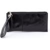 image:imageHOBO Vida Leather Wristlet Wallets for Women with Card Slots amp Zip Pocket  Clutch Purses with Wristlet Strap 100 Leather Handcrafted Design  Black