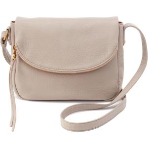 image:imageHOBO Fern Leather Messenger Crossbody Bag for WomenTaupe