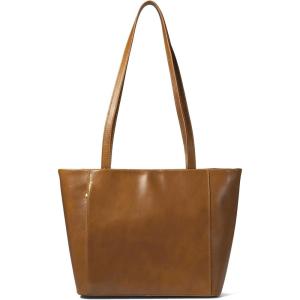 image:imageHOBO Haven Tote Bag for Women  Leather Construction  Two Top Handles  Exterior Back Slip Pocket Truffle One Size One Size