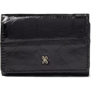 image:imageHOBO Jill Mini Wallet for Women  Leather Construction with Snap Closure Polyester Lining Classy and Elegant Look Black One Size One Size