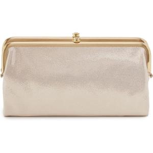 image:imageHOBO Lauren Leather Clutch Wallet for WomenSand Shimmer