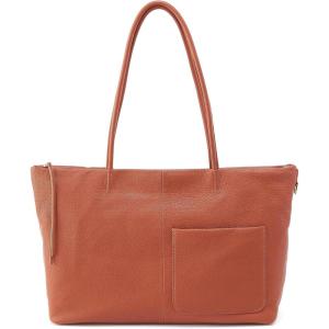 image:imageHOBO Tripp EastWest Tote Bags for Women  Leather Construction with Cotton Lining Dual Top Handle and Zippered Closure