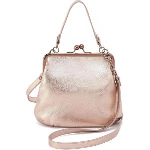image:imageHOBO Womens Alba CrossbodyPink Gold Metallic