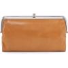 image:imageHOBO Lauren Leather Clutch Wallet for WomenNatural