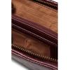 image:imageHOBO Eliza Wallet For Women  Grain Leather Construction With PrintLined Interior Compact and Handy Wallet Merlot One Size One SizeMerlot